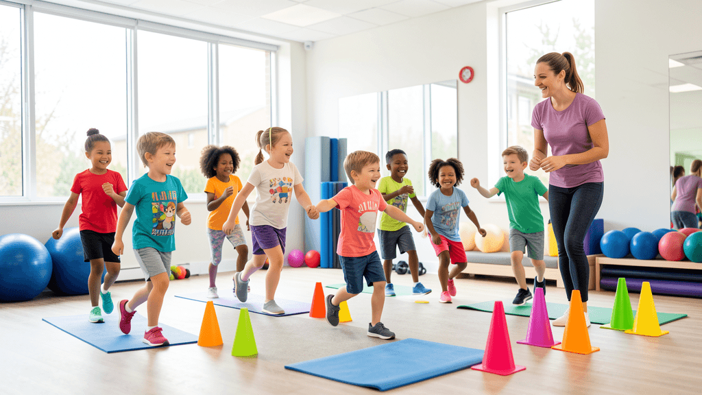 Kids fitness at Newfield